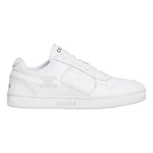 Celine Ct-10 Trainer Low Lace-up Calfskin Sneakers in Optic White Size 39 NIB